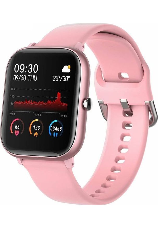 Smartwatch Colmi P8 SE Różowy (P8 SE Pink). Rodzaj zegarka: smartwatch. Kolor: różowy