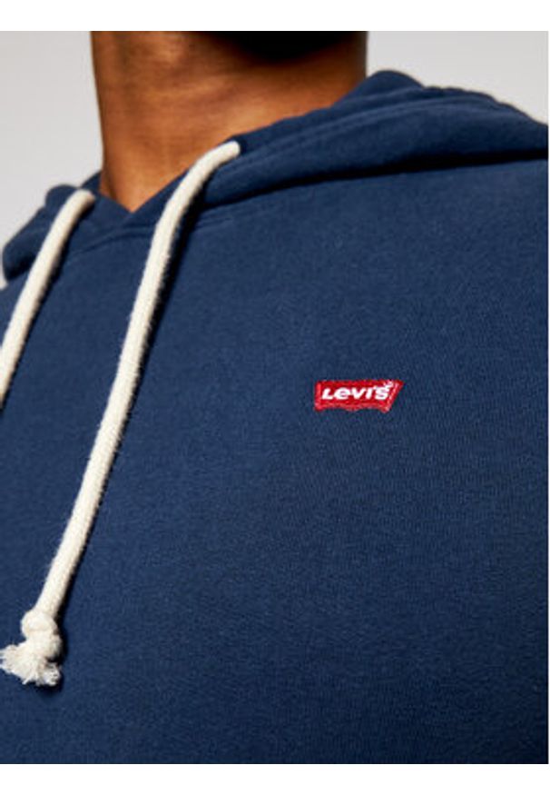 Levi's® Bluza Original 34581-0009 Granatowy Regular Fit. Kolor: niebieski. Materiał: bawełna