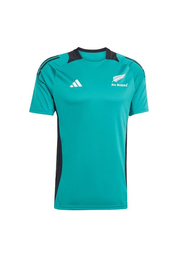 Adidas - Koszulka All Blacks Performance. Kolor: niebieski. Sport: fitness