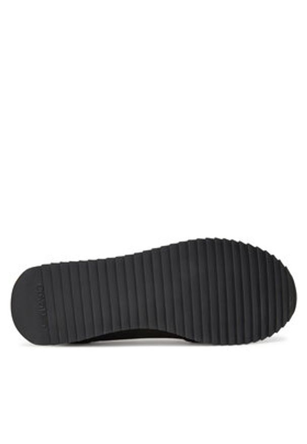 Calvin Klein Jeans Sneakersy Retro Runner Sock Lace Up Ny-Su YM0YM01326 Czarny. Kolor: czarny. Materiał: materiał