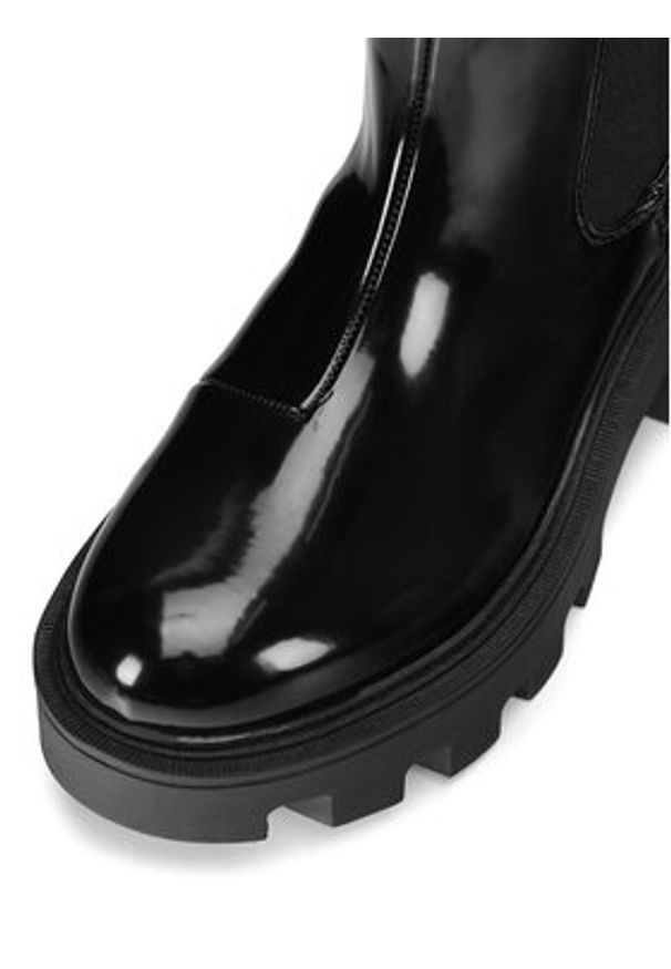 DeeZee Botki WYL3949-1 Czarny. Kolor: czarny. Materiał: materiał