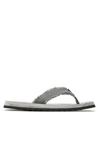 skechers - Skechers Japonki Tantric-Fritz 205098/GRY Szary. Kolor: szary. Materiał: materiał #6