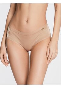 Gossard Bokserki Glossies 6274 Beżowy. Kolor: beżowy. Materiał: syntetyk