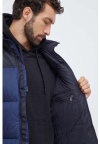 The North Face bezrękawnik puchowy męski kolor granatowy zimowy. Typ kołnierza: kaptur. Kolor: niebieski. Materiał: puch. Długość rękawa: bez rękawów. Sezon: zima #5