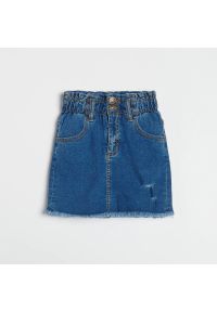 Reserved - Jeansowa spódniczka - Niebieski. Kolor: niebieski. Materiał: jeans #1