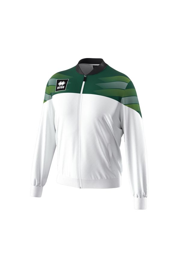 ERREA - Kurtka dresowa Errea Billy. Kolor: zielony, biały, wielokolorowy. Materiał: dresówka