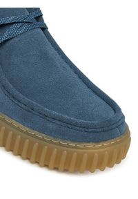 Clarks Półbuty Torhill Lo 26184695 Niebieski. Kolor: niebieski. Materiał: zamsz, skóra #6