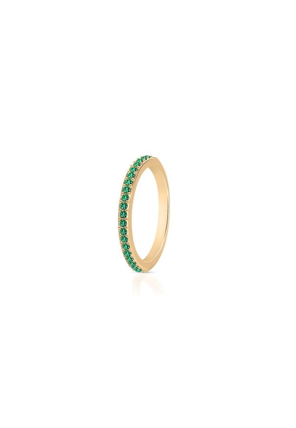 W.KRUK Pierścionek Srebrny - srebro 925, Swarovski - SCH/PC286Z. Materiał: srebrne. Kolor: srebrny. Wzór: aplikacja. Kamień szlachetny: kryształ