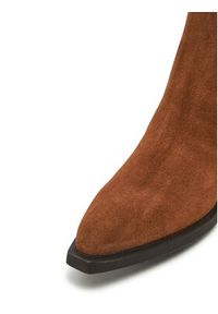 Pinko - PINKO Kowbojki Tex 14 SD0345P002 Brązowy. Kolor: brązowy. Materiał: skóra, zamsz #2