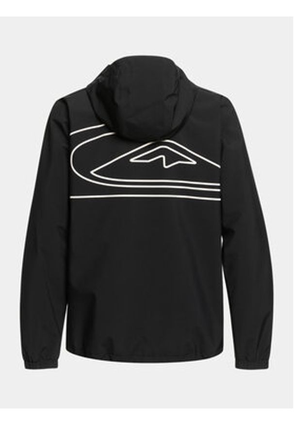 Quiksilver Kurtka outdoor High In Th Hood EQYTJ03436 Czarny Regular Fit. Kolor: czarny. Materiał: syntetyk. Sport: outdoor