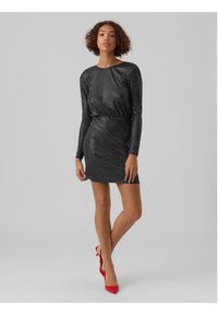 Vero Moda Sukienka koktajlowa Kalla 10277421 Czarny Regular Fit. Kolor: czarny. Materiał: syntetyk. Styl: wizytowy #6