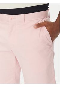 TOMMY HILFIGER - Tommy Hilfiger Szorty materiałowe Brooklyn MW0MW23563 Różowy Regular Fit. Kolor: różowy. Materiał: bawełna #3