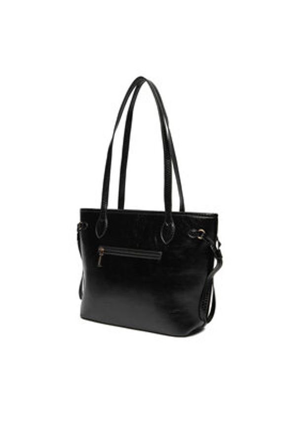 Monnari Torebka BAG6000 Czarny. Kolor: czarny. Materiał: skórzane