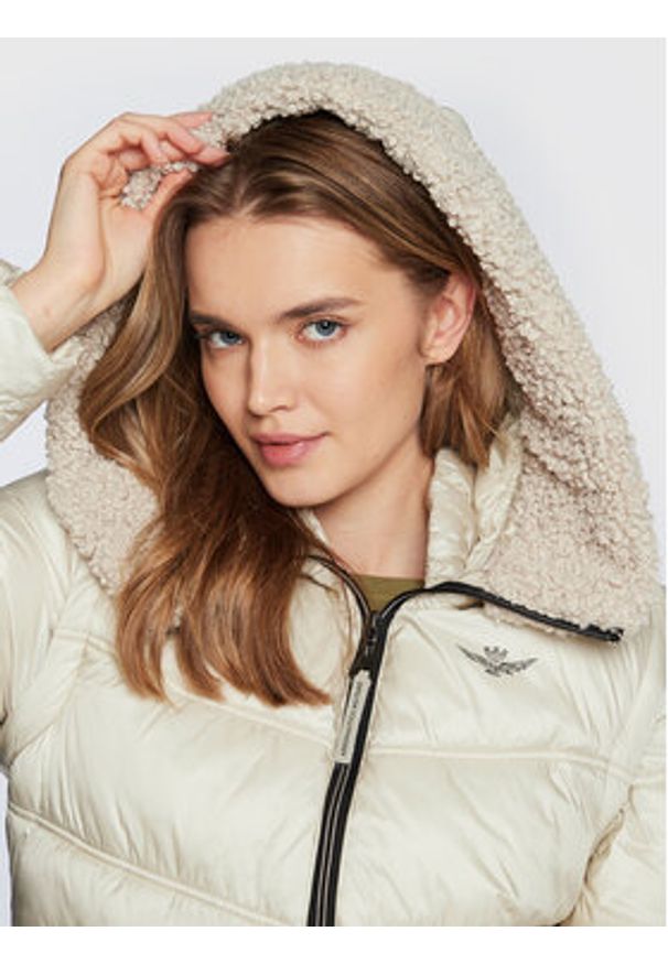 Aeronautica Militare Kurtka zimowa 222AB2045DCT2893 Beżowy Regular Fit. Kolor: beżowy. Materiał: syntetyk. Sezon: zima