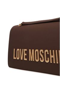 Love Moschino - LOVE MOSCHINO Torebka JC4192PP1NKD0301 Brązowy. Kolor: brązowy. Materiał: skórzane