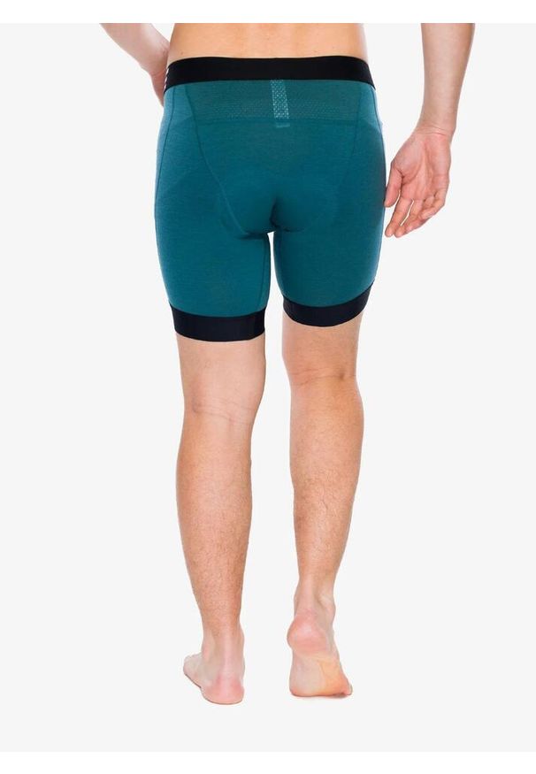 MONS ROYALE - Spodenki rowerowe z wkładką męskie Mons Royale Epic Merino Bike Liner. Kolor: zielony. Sport: kolarstwo