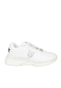 Plein Sport Sneakersy | SIPS963 | Mężczyzna | Biały. Kolor: biały. Materiał: skóra ekologiczna. Wzór: nadruk, aplikacja #3