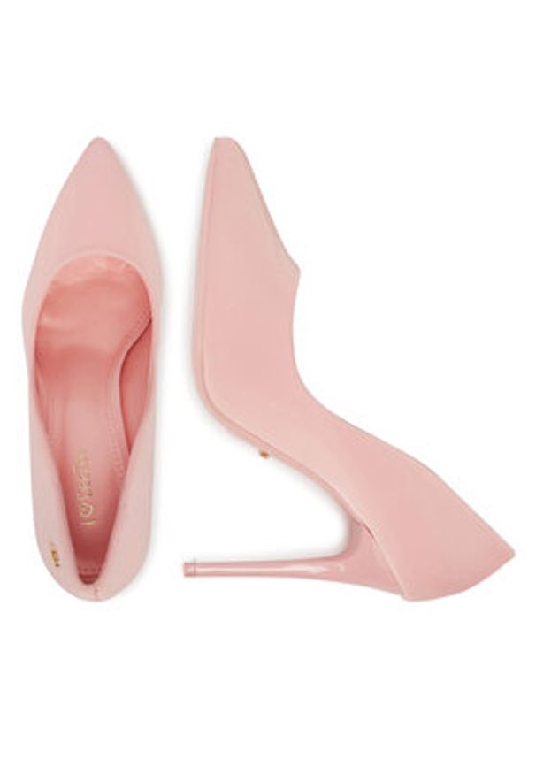 DeeZee Szpilki AB2-4503 Różowy. Kolor: różowy. Materiał: skóra. Obcas: na szpilce