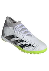 Adidas - Buty adidas Predator Accuracy.3 Tf M GZ0004 białe białe. Kolor: biały. Materiał: materiał #4