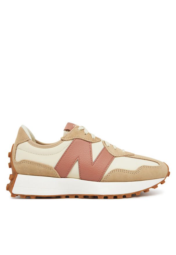 New Balance Sneakersy WS327NKA Brązowy. Kolor: brązowy. Materiał: zamsz, skóra