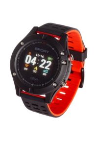 Smartwatch GARETT Sport 25 GPS Czarno-czerwony. Rodzaj zegarka: smartwatch. Kolor: czarny, wielokolorowy, czerwony. Styl: sportowy #1