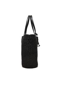 Coach Torebka Straw CQ786 LHBLK Czarny. Kolor: czarny