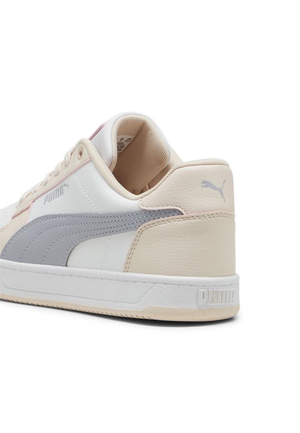 Buty do chodzenia damskie Puma Caven 2.0. Zapięcie: sznurówki. Kolor: biały, wielokolorowy, różowy, szary. Materiał: syntetyk, tkanina, materiał. Szerokość cholewki: normalna. Sport: turystyka piesza