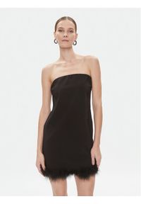 Imperial Sukienka koktajlowa A9990002Q Czarny Regular Fit. Kolor: czarny. Materiał: syntetyk. Styl: wizytowy #1