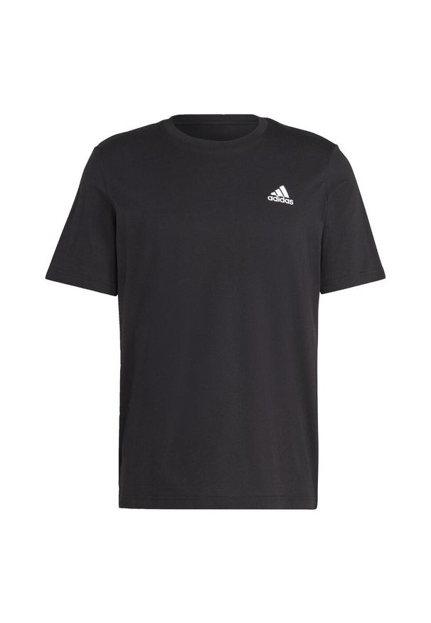 Adidas - Koszulka sportowa męska adidas Essentials. Kolor: czarny, szary, zielony, wielokolorowy, brązowy. Sport: piłka nożna