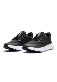 Decathlon - Buty do chodzenia damskie Newfeel SW500.1 stopa standardowa. Okazja: na spacer. Zapięcie: sznurówki. Kolor: czarny. Materiał: materiał. Sport: turystyka piesza