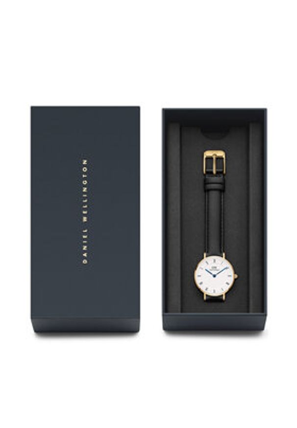 Daniel Wellington Zegarek Petite Roman Numerals Shieffield DW00100686 Czarny. Kolor: czarny