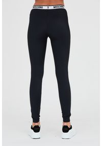 MOSCHINO Czarne damskie legginsy, Rozmiar S. Kolor: czarny #3
