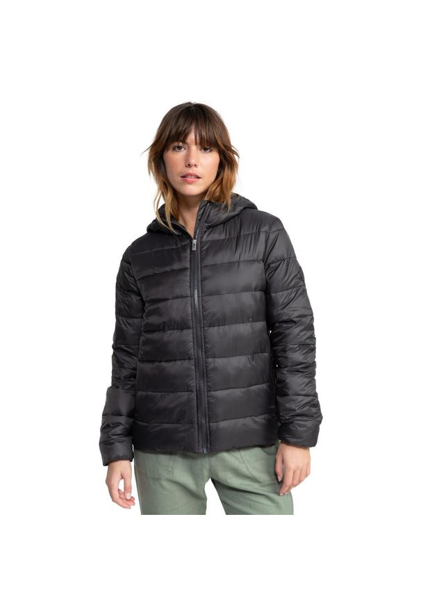 Roxy - dla Kobiety WIND BLISS HOODED Czarny. Kolor: czarny. Materiał: poliamid, tkanina