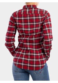 Fjällräven - Koszula flanelowa damska Fjallraven Ovik Flannel Shirt. Kolor: czerwony