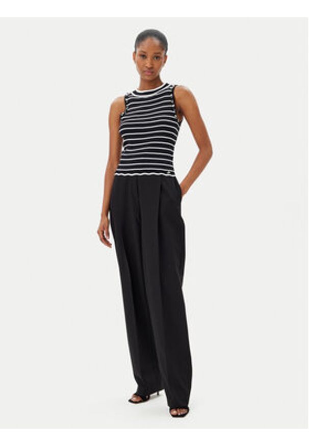 Artigli - ARTIGLI Top ACMA001916 034 Czarny Regular Fit. Kolor: czarny. Materiał: wiskoza