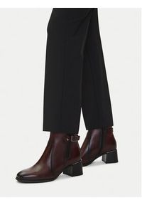 Lasocki Botki CEO-WB-THESSA-32 Bordowy. Kolor: czerwony. Materiał: skóra #4