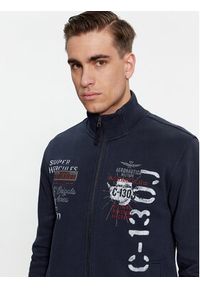 Aeronautica Militare Bluza 232FE1819F511 Granatowy Regular Fit. Kolor: niebieski. Materiał: bawełna #5