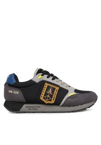 Sneakersy Aeronautica Militare. Wzór: kolorowy