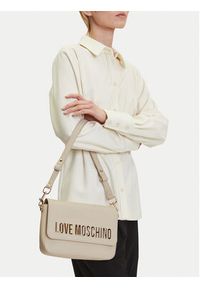Love Moschino - LOVE MOSCHINO Torebka JC4023PP1MKD0110 Écru. Materiał: skórzane #5