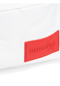 Bikkembergs Plecak "Rubber Patch" | E2CPME2X0035010 | Rubber Patch | Mężczyzna | Biały. Kolor: biały. Materiał: tkanina. Wzór: aplikacja #4