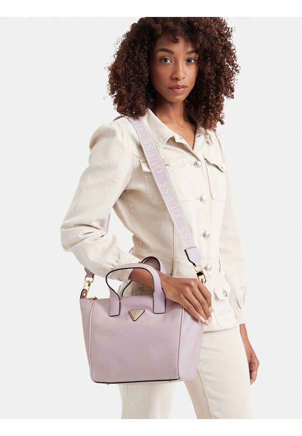 Guess Torebka Follie TWNN96 76019 Różowy jasny. Kolor: różowy