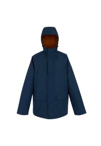 Regatta - Męska Wodoodporna Kurtka Ocieplana Savon. Kolor: niebieski, wielokolorowy, zielony. Sport: turystyka piesza #1