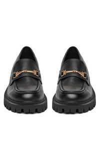 DeeZee Loafersy H101202-01 Czarny. Kolor: czarny. Materiał: skóra #6