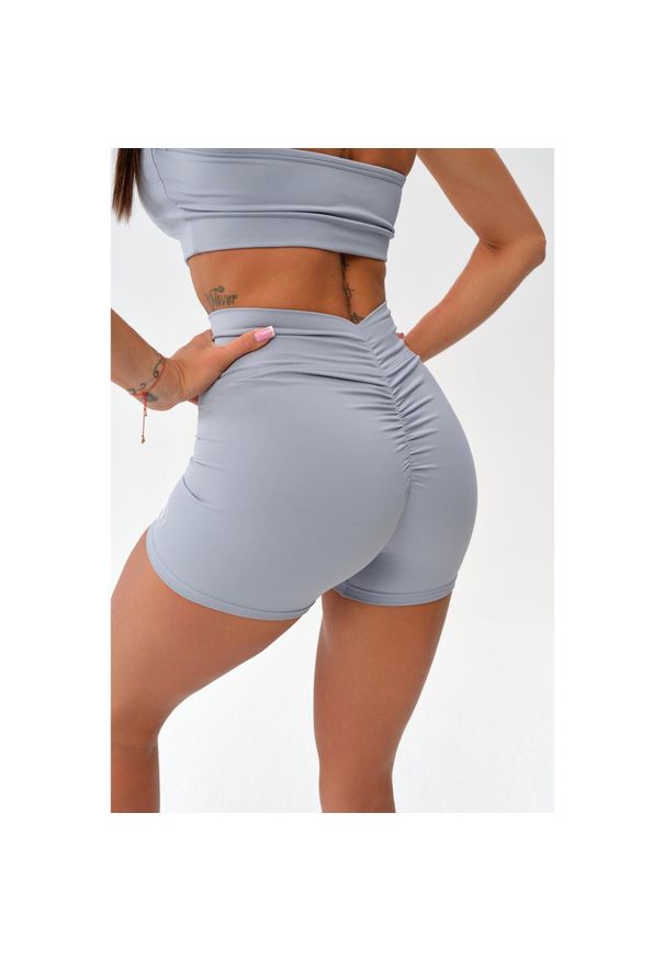 ROUGH RADICAL - Damskie spodenki szorty treningowe fitness Rough Radical Zoya Push-up Shorts. Kolor: niebieski. Sport: fitness
