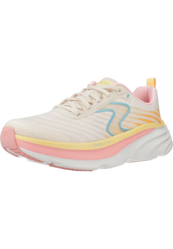 skechers - Tenisówki Skechers Model Dlux Vapor Cool Breeze Kolor Beżowy. Kolor: beżowy. Materiał: syntetyk, tkanina. Sport: fitness