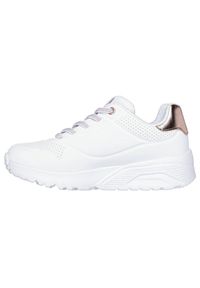 skechers - Buty SKECHERS UNO LITE-METALLIC MO Biały. Zapięcie: sznurówki. Kolor: biały. Materiał: materiał, syntetyk, tkanina. Szerokość cholewki: normalna. Model: Skechers Sport. Sport: turystyka piesza #2