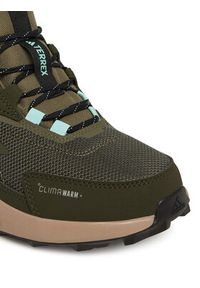 Adidas - adidas Trekkingi Terrex Anylander CLIMAWARM+ JQ9951 Khaki. Kolor: brązowy. Materiał: materiał #3