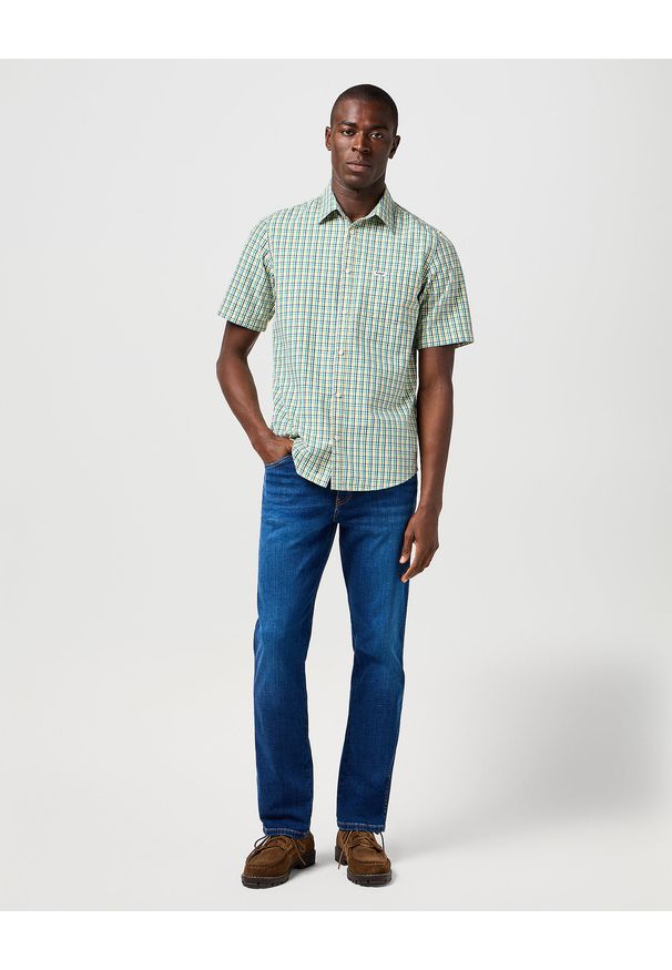 Wrangler - WRANGLER MĘSKIE SPODNIE JEANSOWE WRANGLER TEXAS STEEL GRIT 112364451