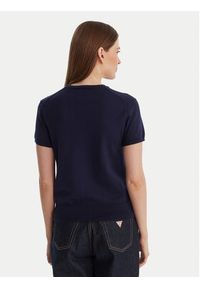 Polo Ralph Lauren T-Shirt 211971872004 Granatowy Slim Fit. Typ kołnierza: polo. Kolor: niebieski. Materiał: bawełna #6