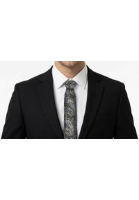 Męski Krawat - Chattier - Odcienie Jasnego Brązu i Beżów. Kolor: wielokolorowy, brązowy, beżowy. Materiał: tkanina. Styl: elegancki, klasyczny, wizytowy #2